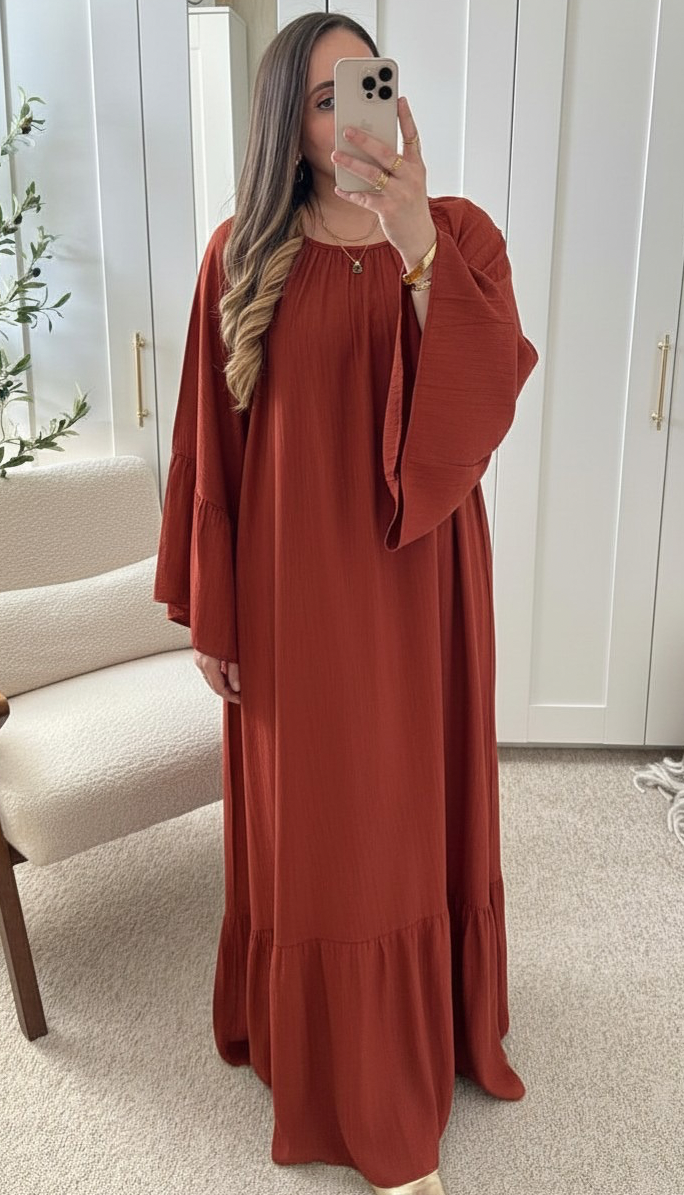 Robe AVA Terracotta (à partir d’1m65)