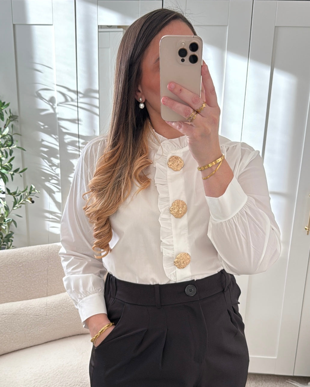 Chemise CLAUDIA Blanc