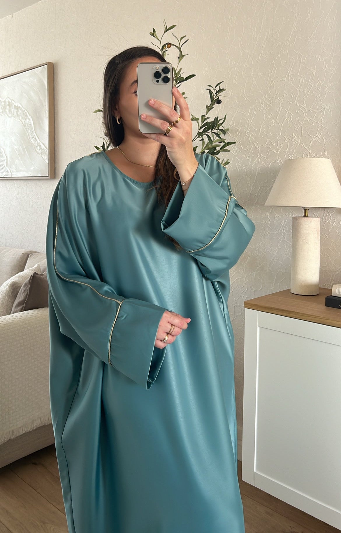 Abaya SANA Turquoise