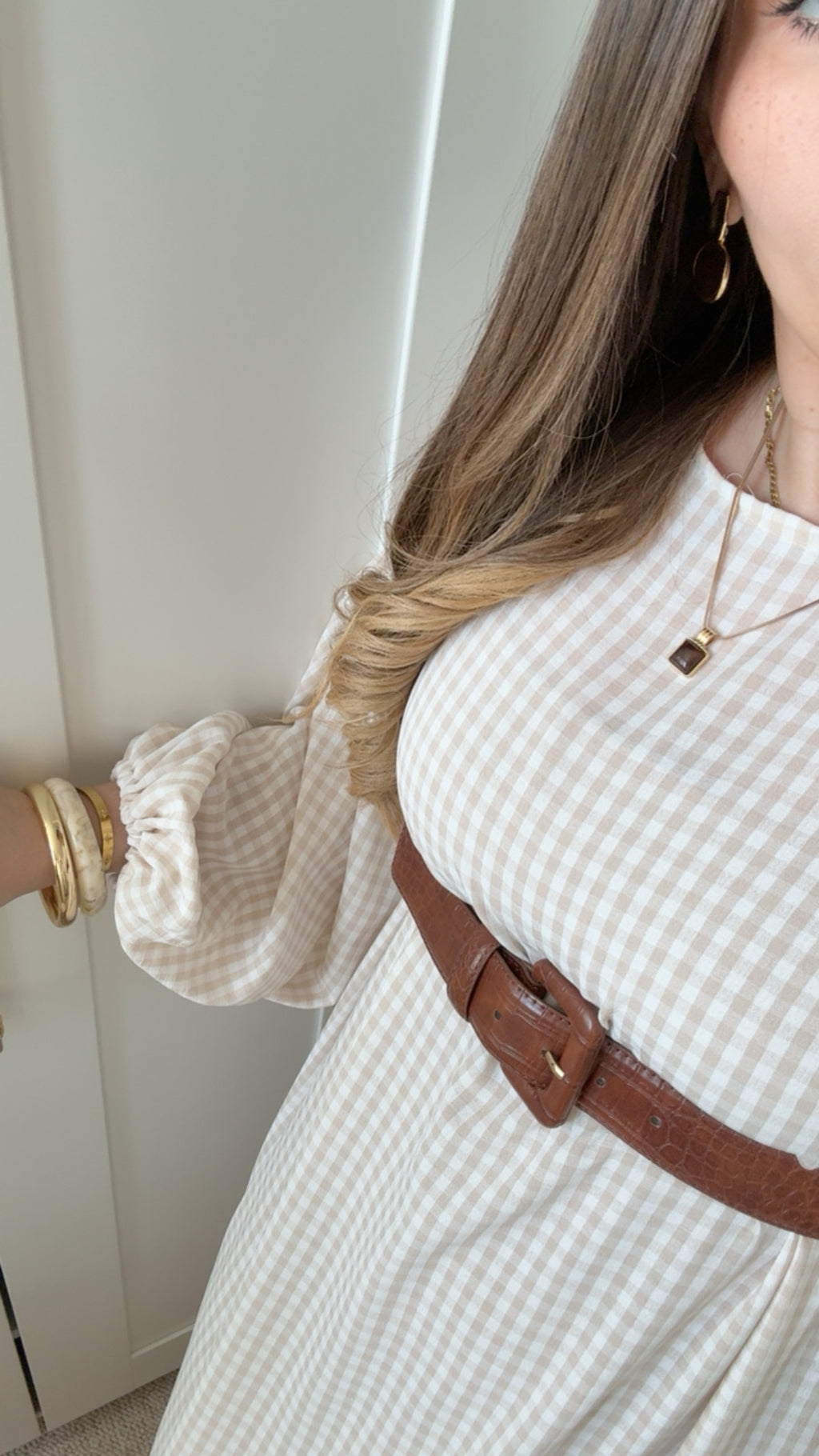 Robe Nina Beige