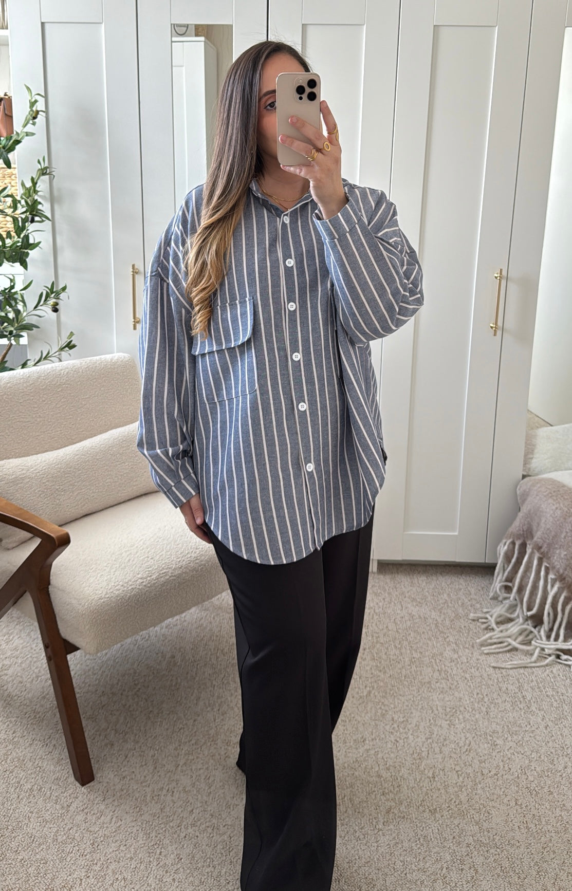Chemise RAYA Bleu