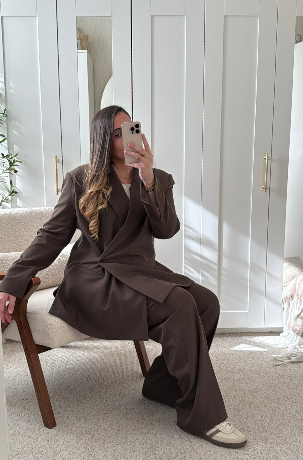 Pantalon JADE Marron