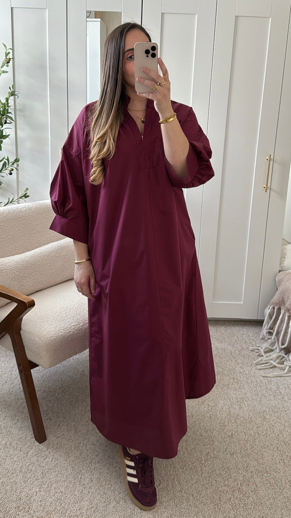 Robe ALMA Bordeaux