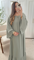 Robe AVA Vert d’eau (à partir d’1m65)
