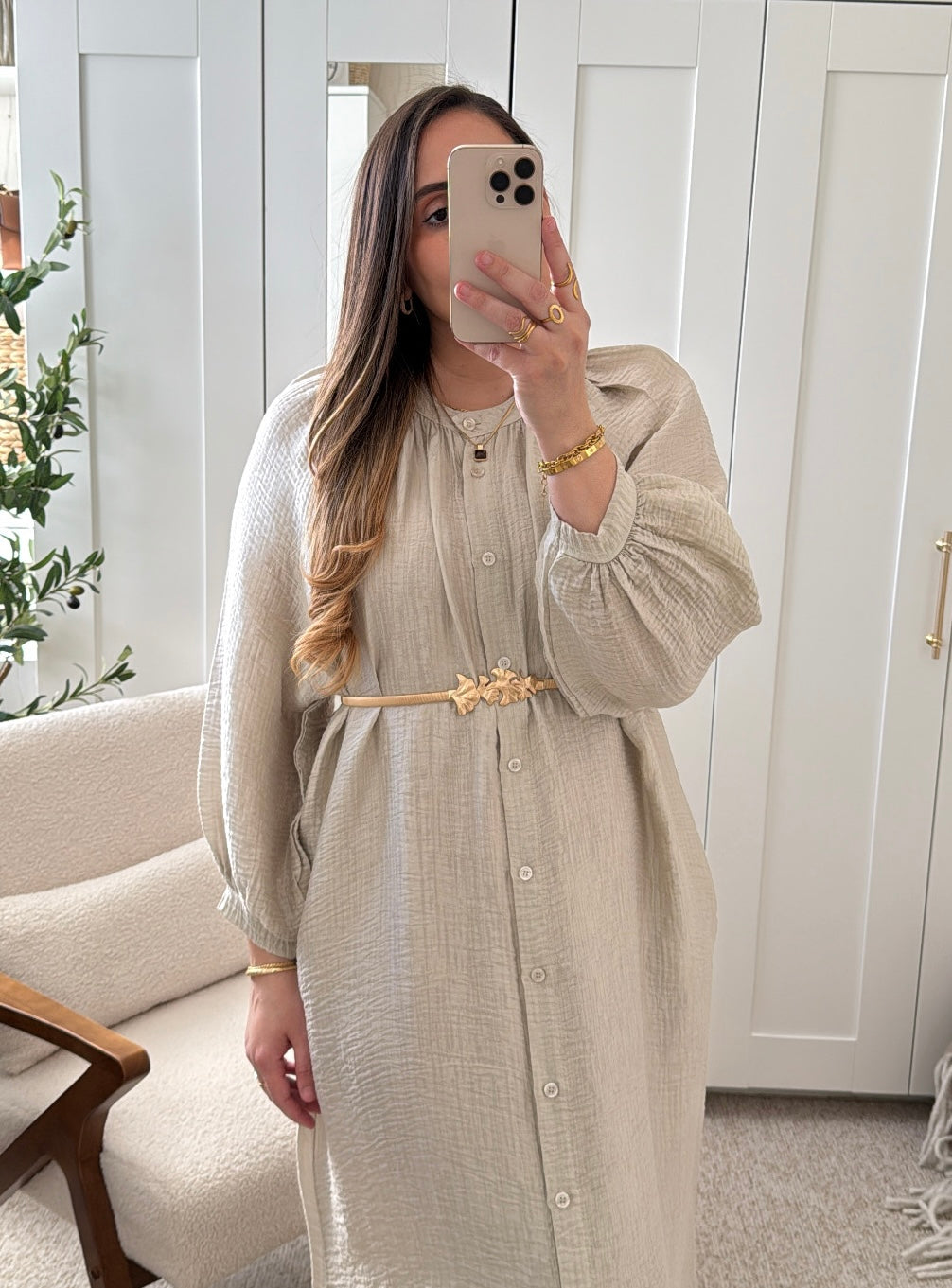 Robe LINA Beige