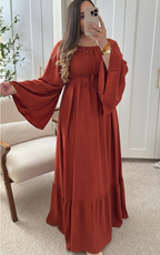Robe AVA Terracotta (à partir d’1m65)