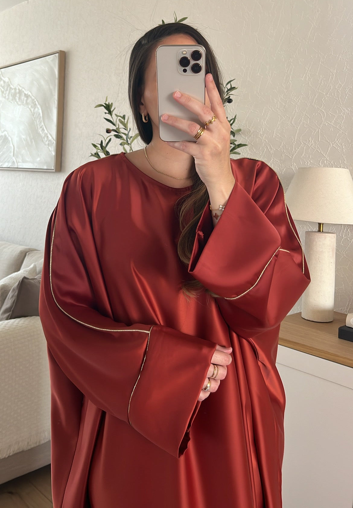 Abaya SANA Terracotta