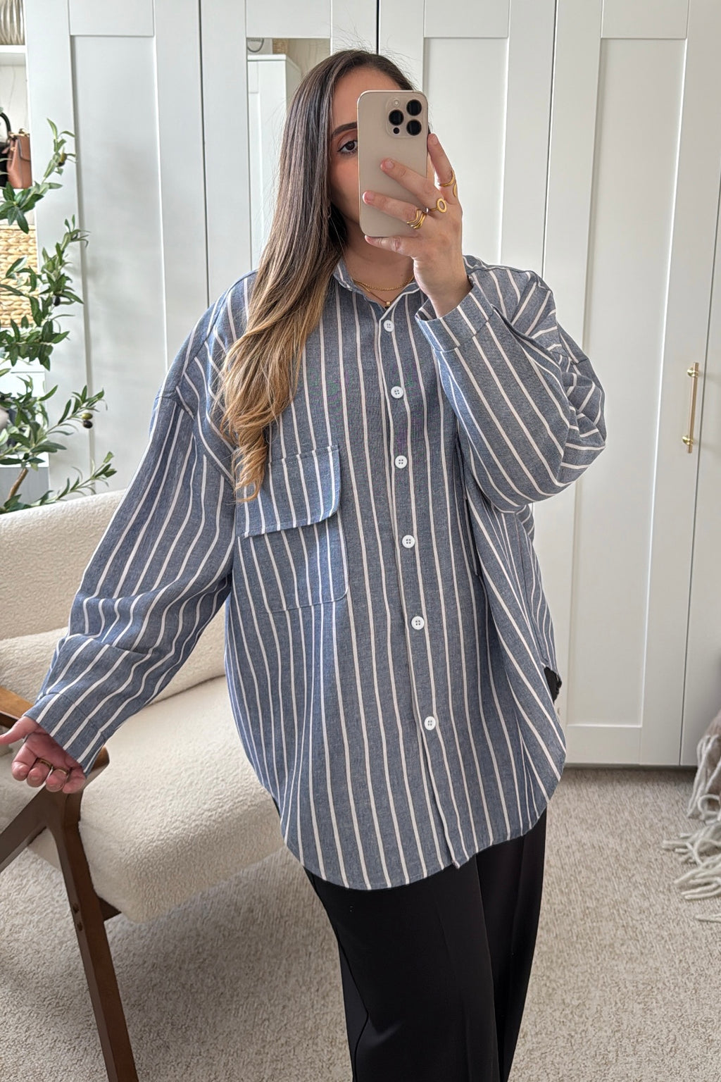 Chemise RAYA Bleu