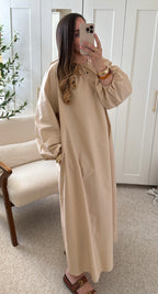 Robe Diana Beige