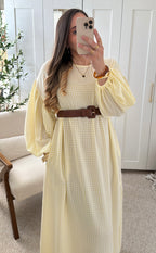 Robe Nina Jaune