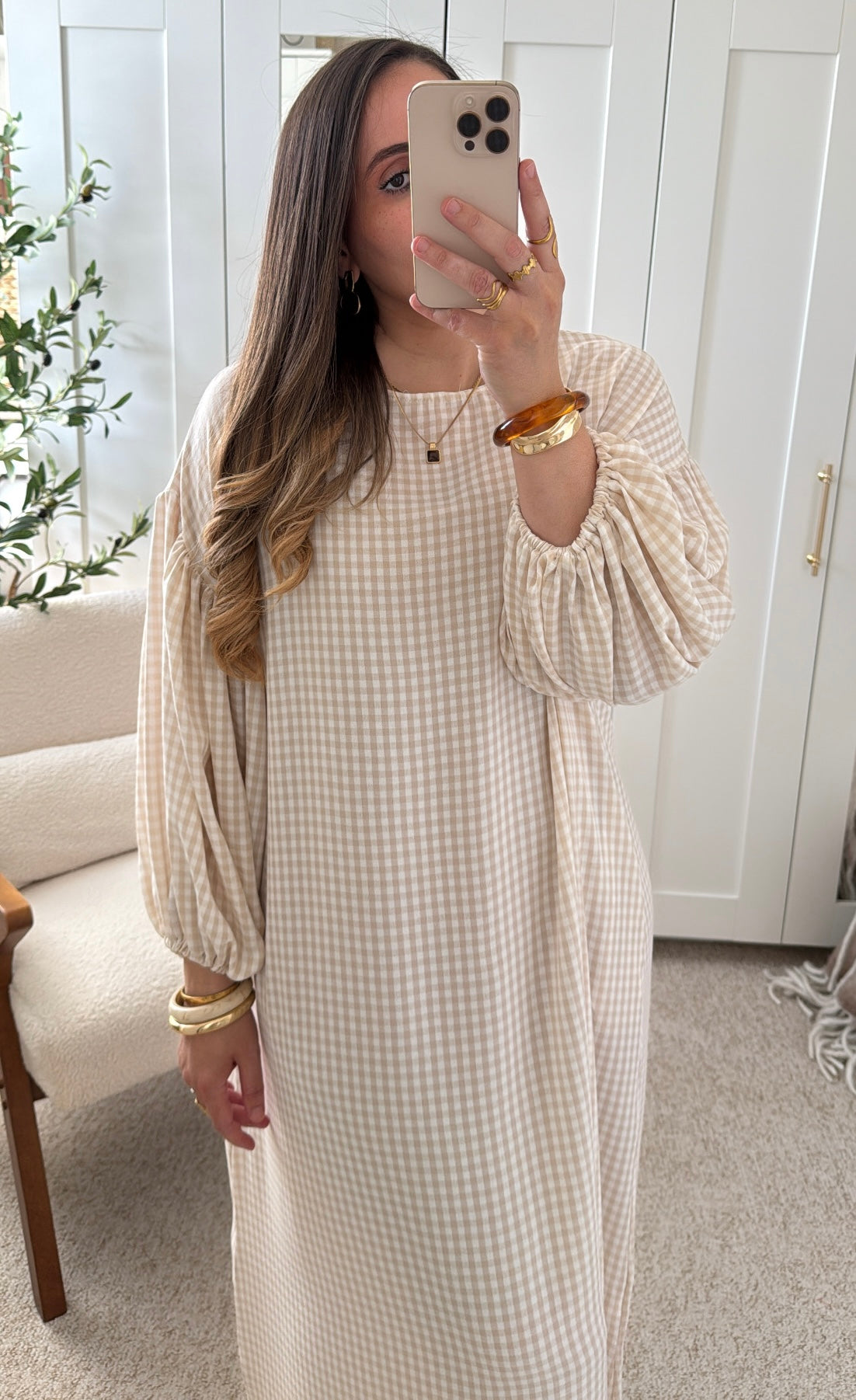 Robe Nina Beige