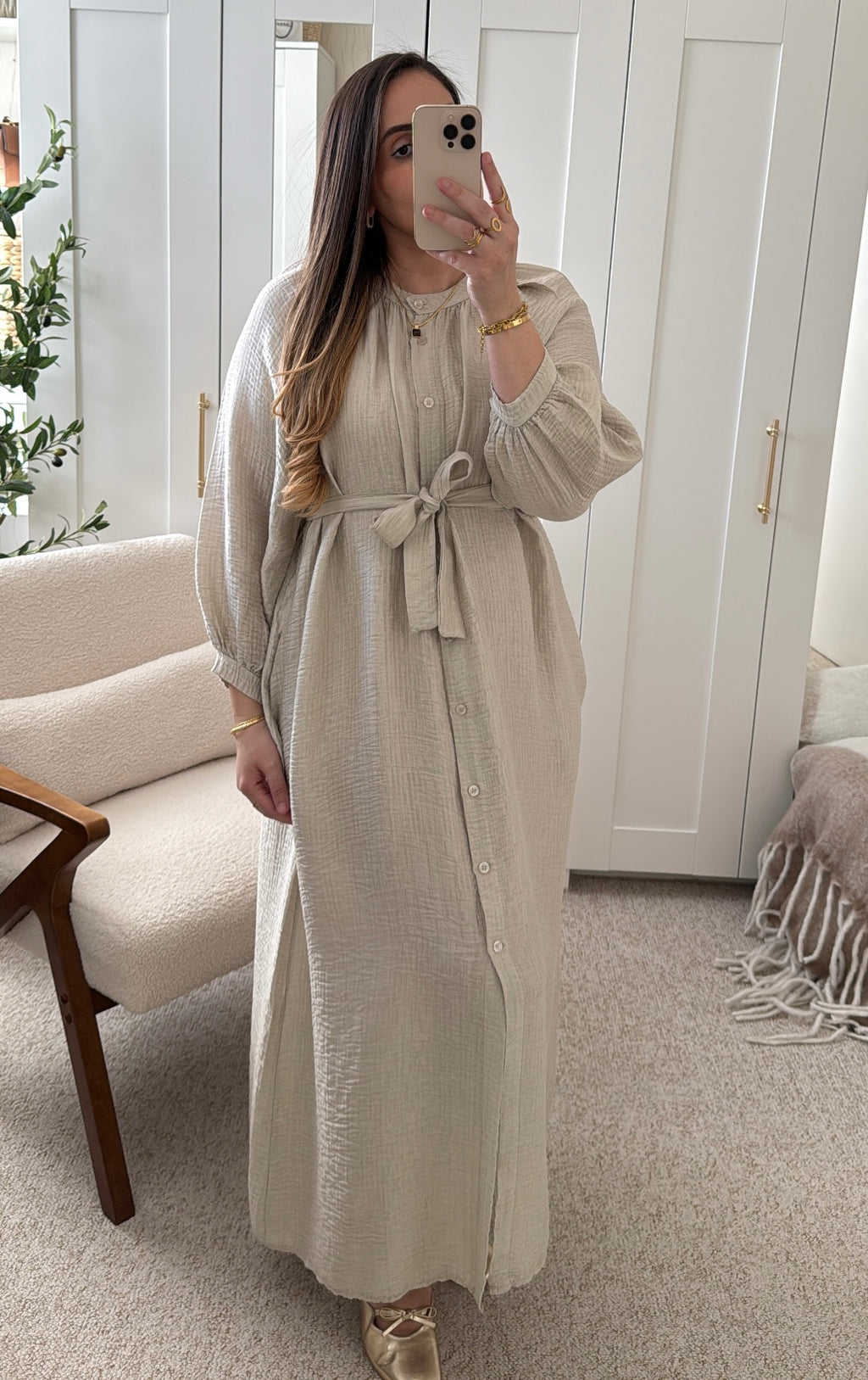 Robe LINA Beige