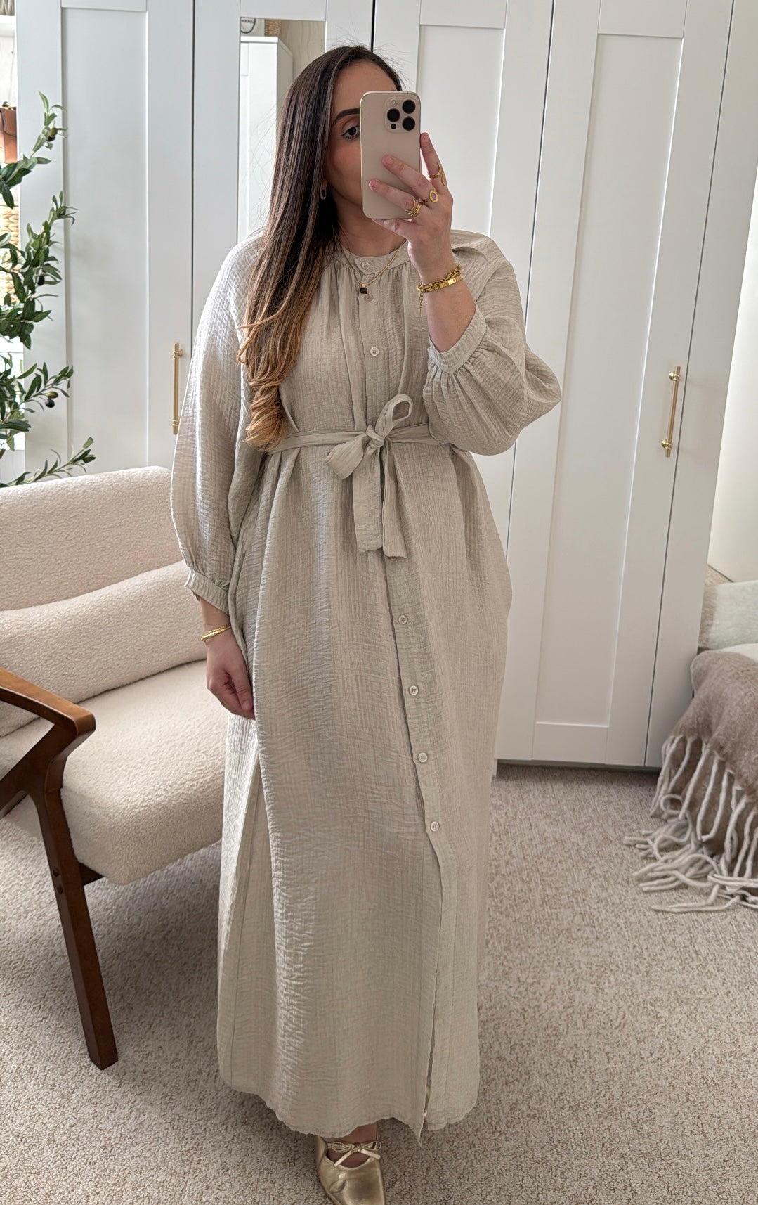 Robe LINA Beige