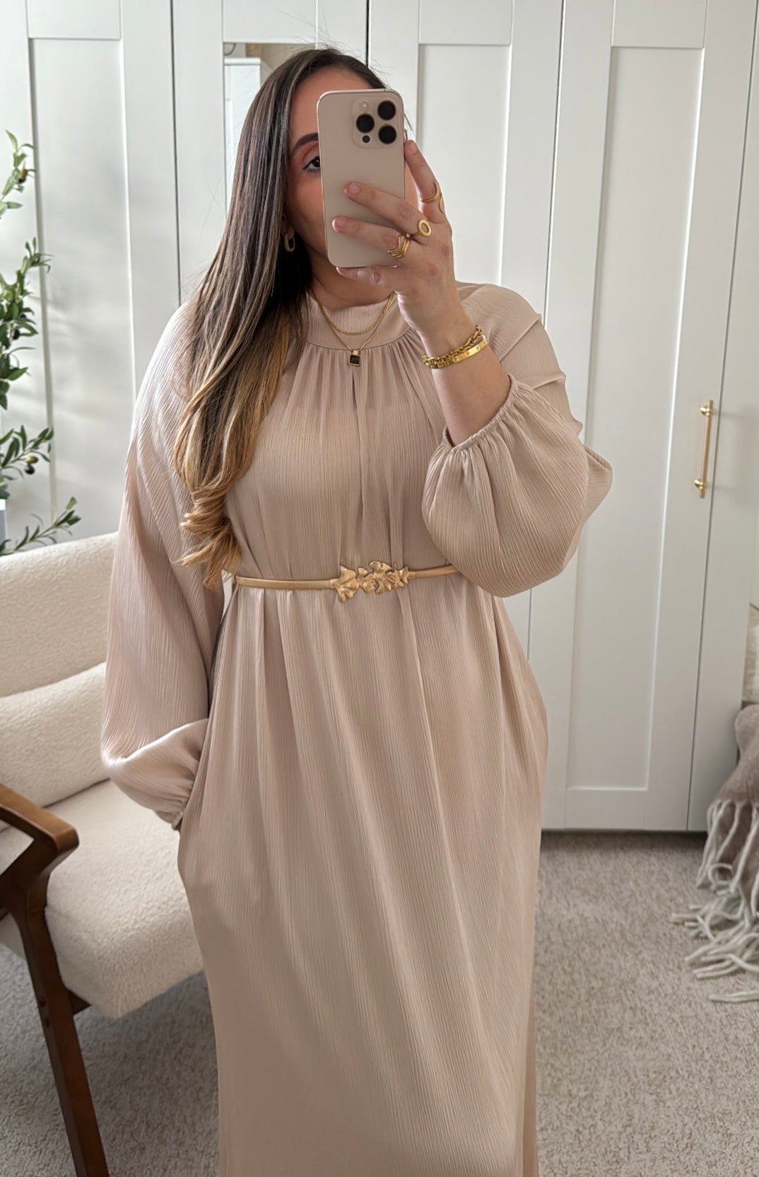Robe LOUISA Beige