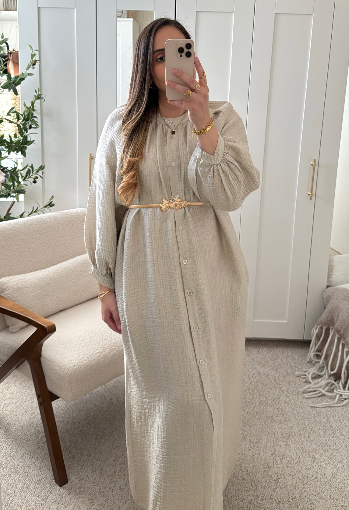 Robe LINA Beige