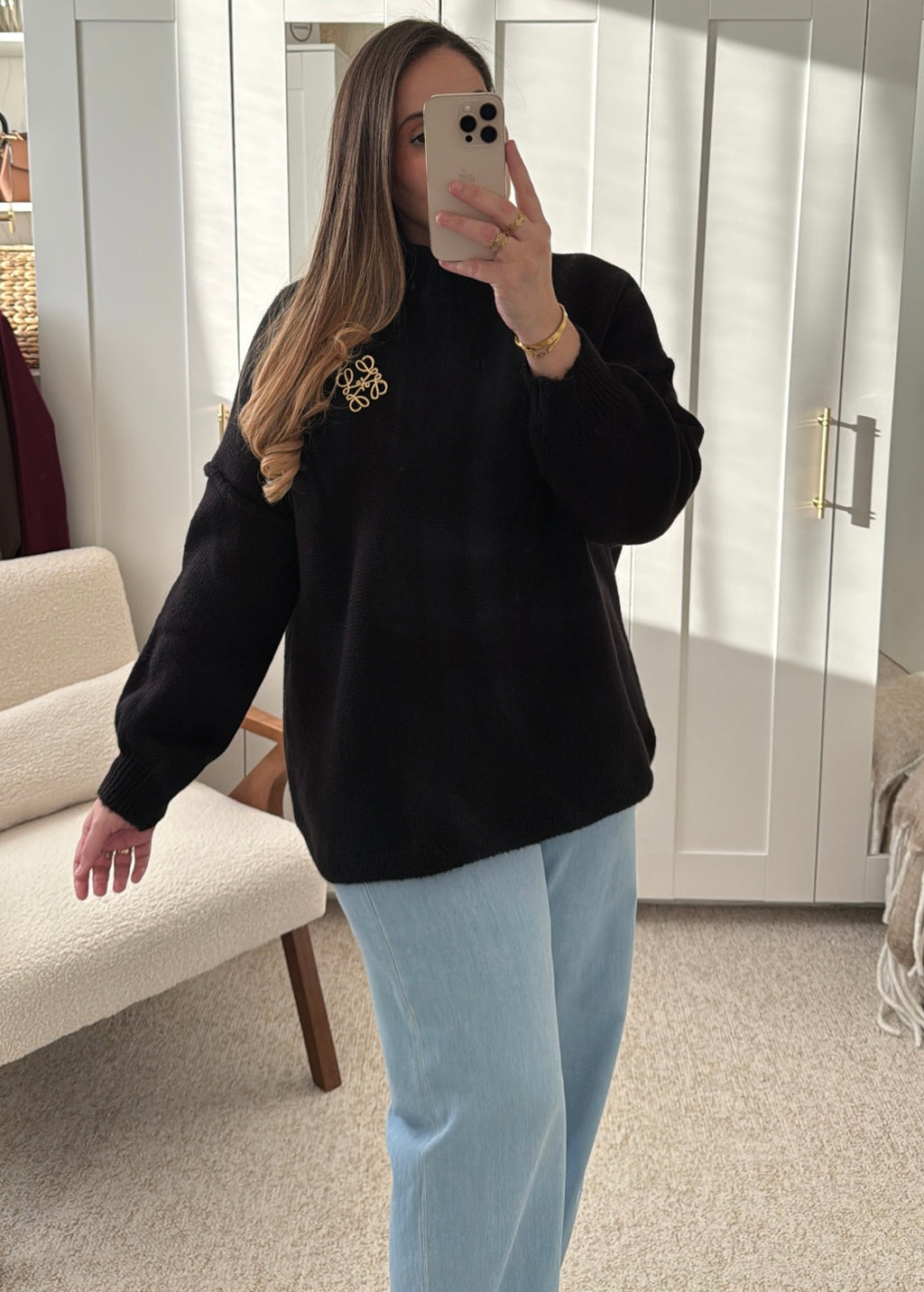 Pull EMMA Oversize Noir