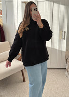 Pull EMMA Oversize Noir