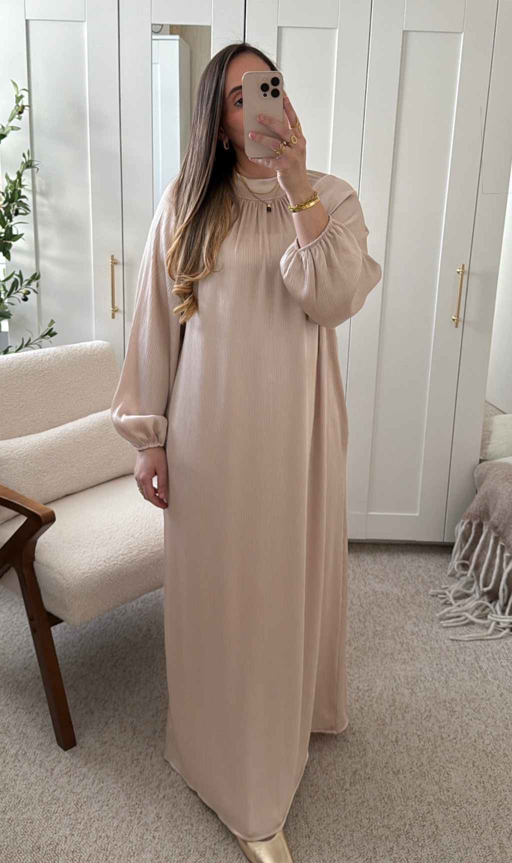 Robe LOUISA Beige