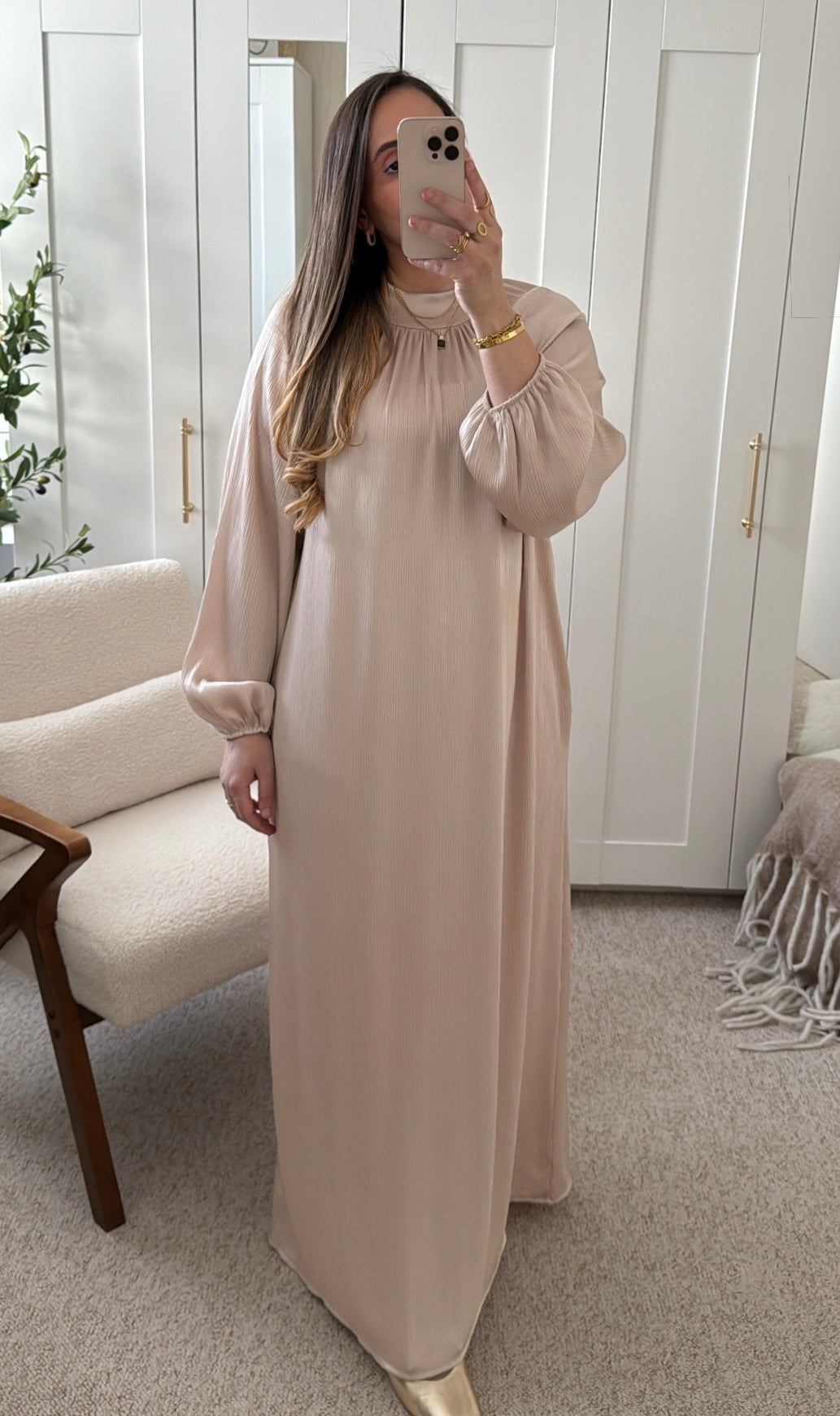 Robe LOUISA Beige