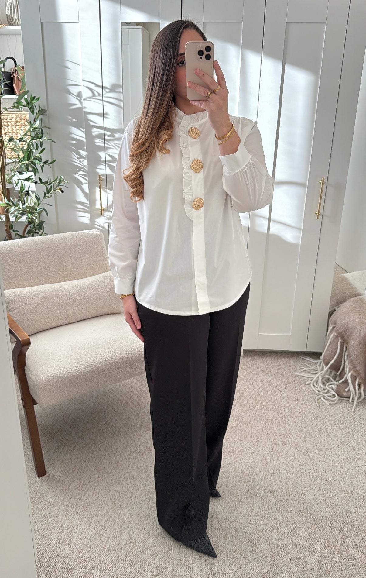 Chemise CLAUDIA Blanc