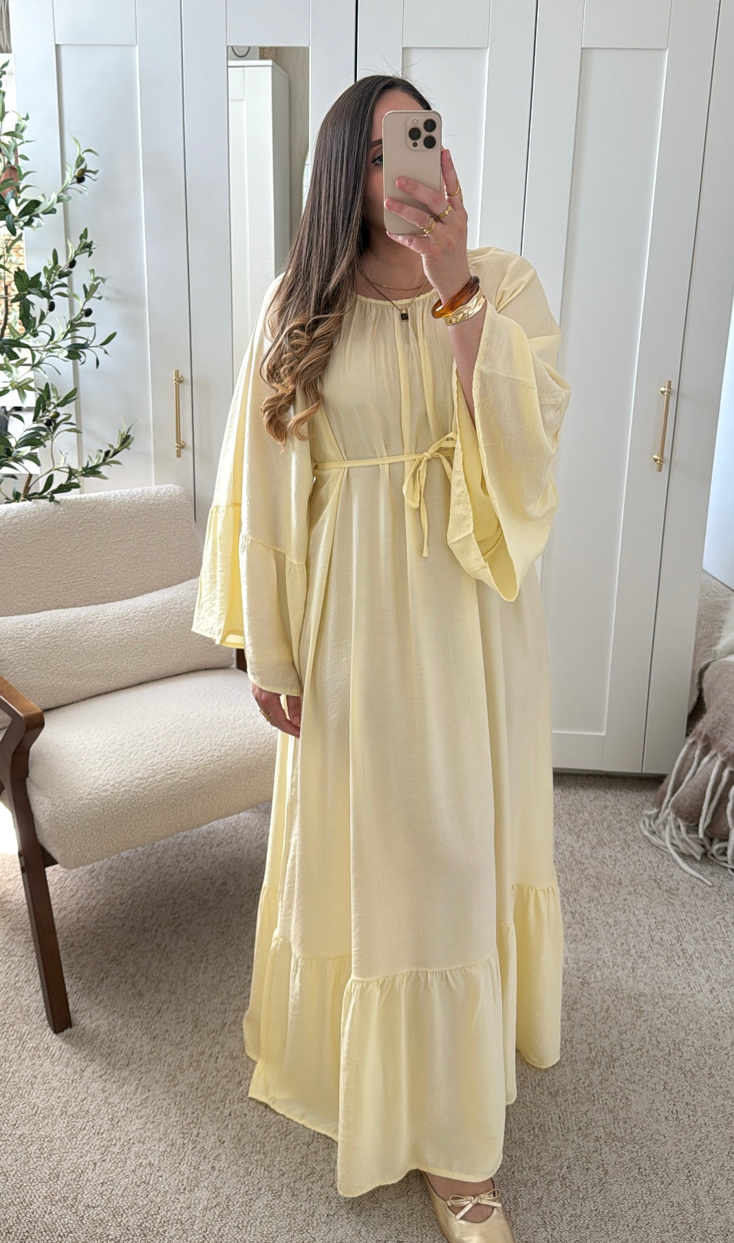 Robe AVA Jaune (à partir d’1m65)