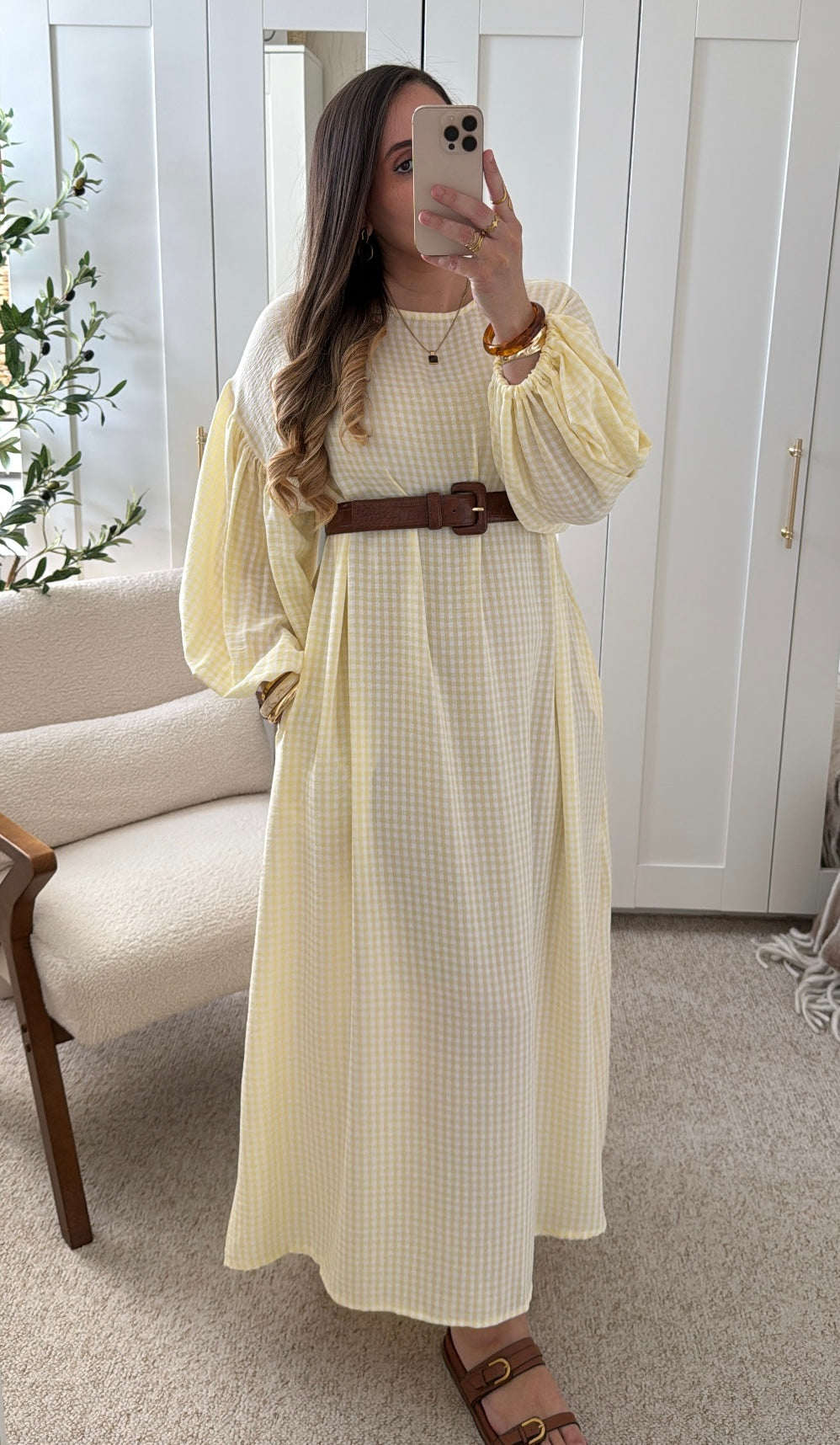 Robe Nina Jaune