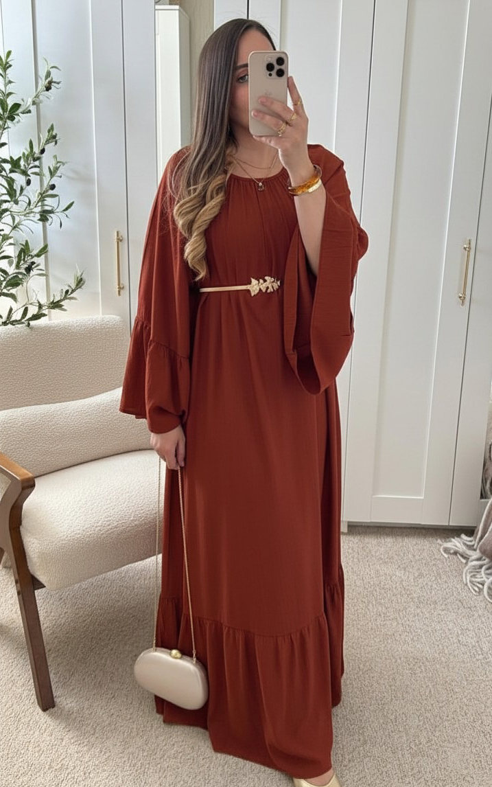 Robe AVA Terracotta (à partir d’1m65)