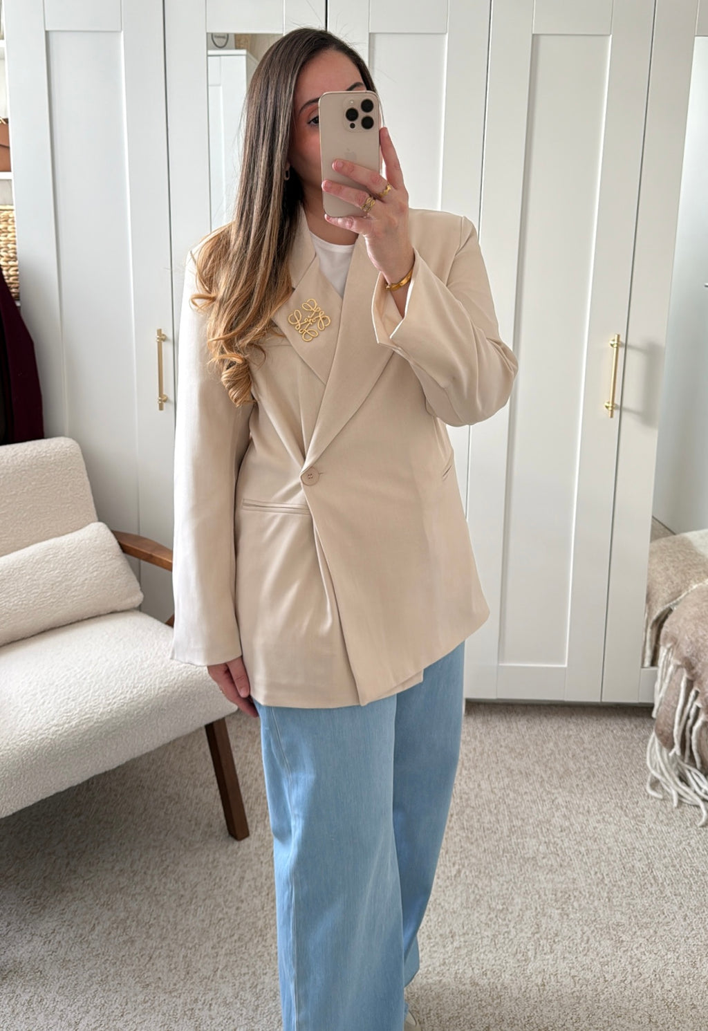 Blazer JULIA Beige