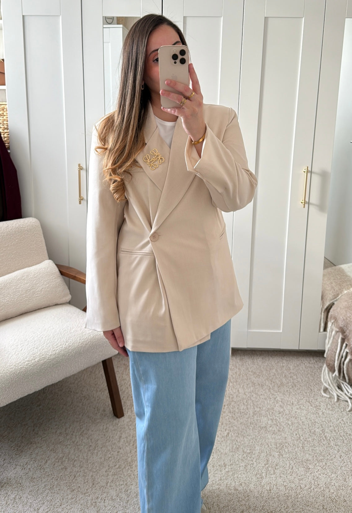 Blazer JULIA Beige