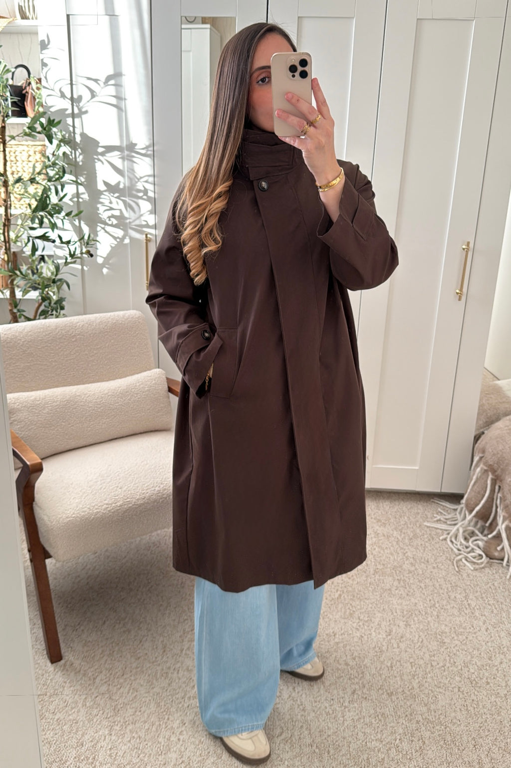 Parka SARAH Marron