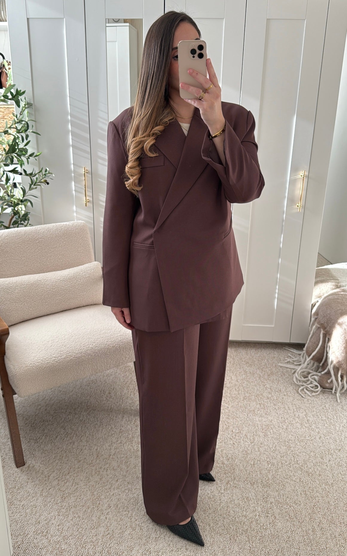 Pantalon JADE Prune