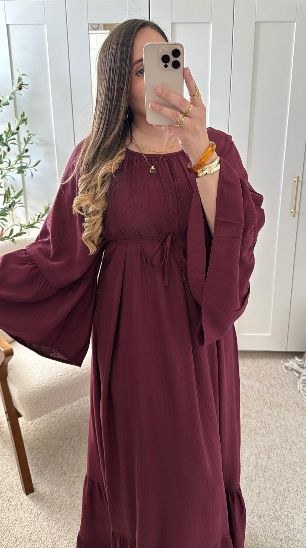 Robe AVA Bordeaux (à partir d’1m65)