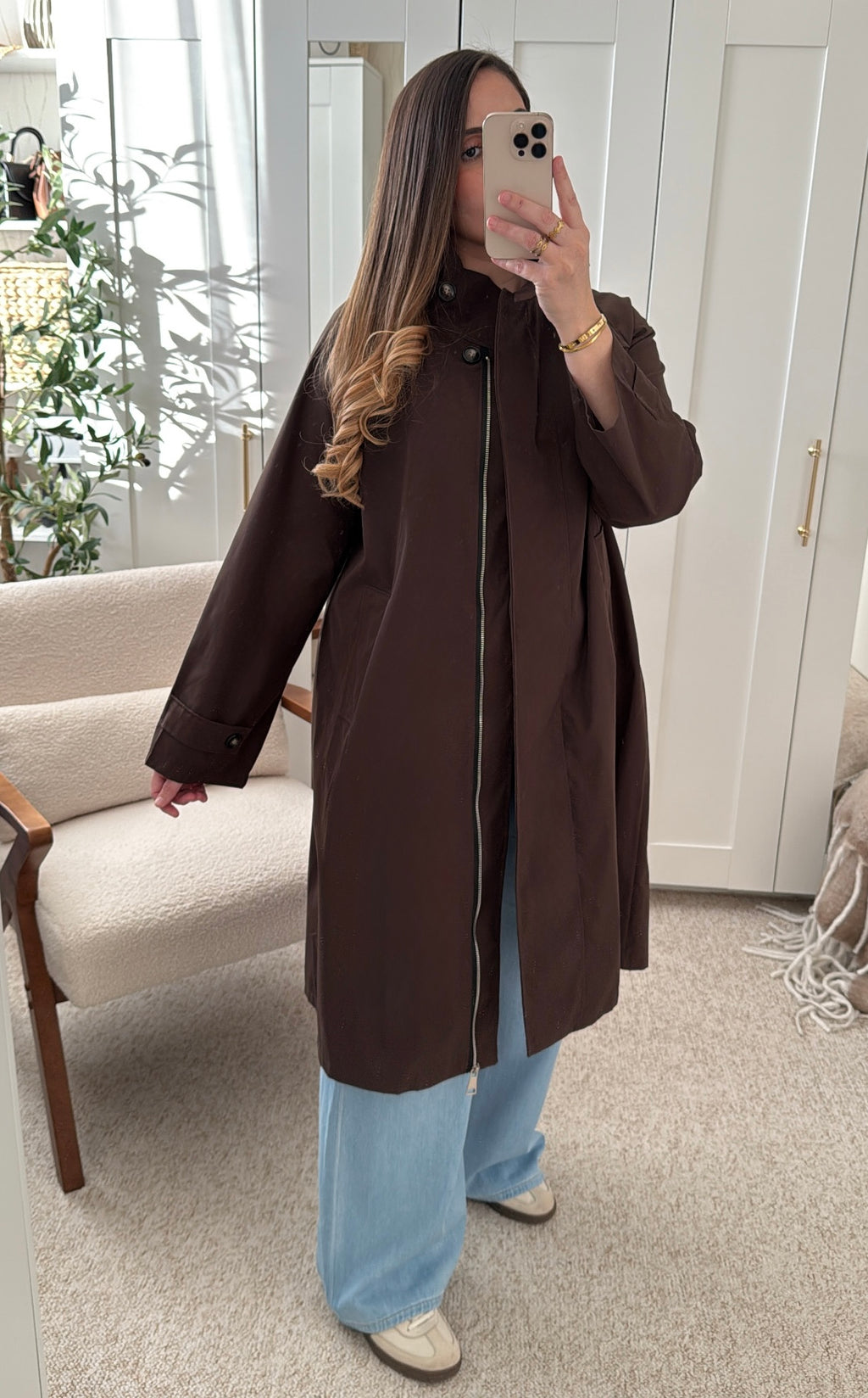 Parka SARAH Marron