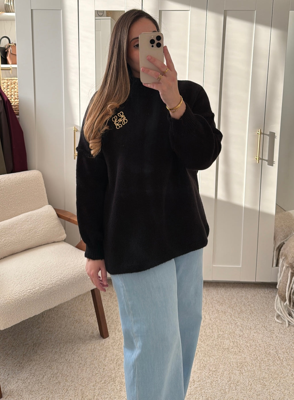 Pull EMMA Oversize Noir