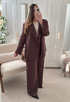 Blazer JADE Qualité Premium Prune