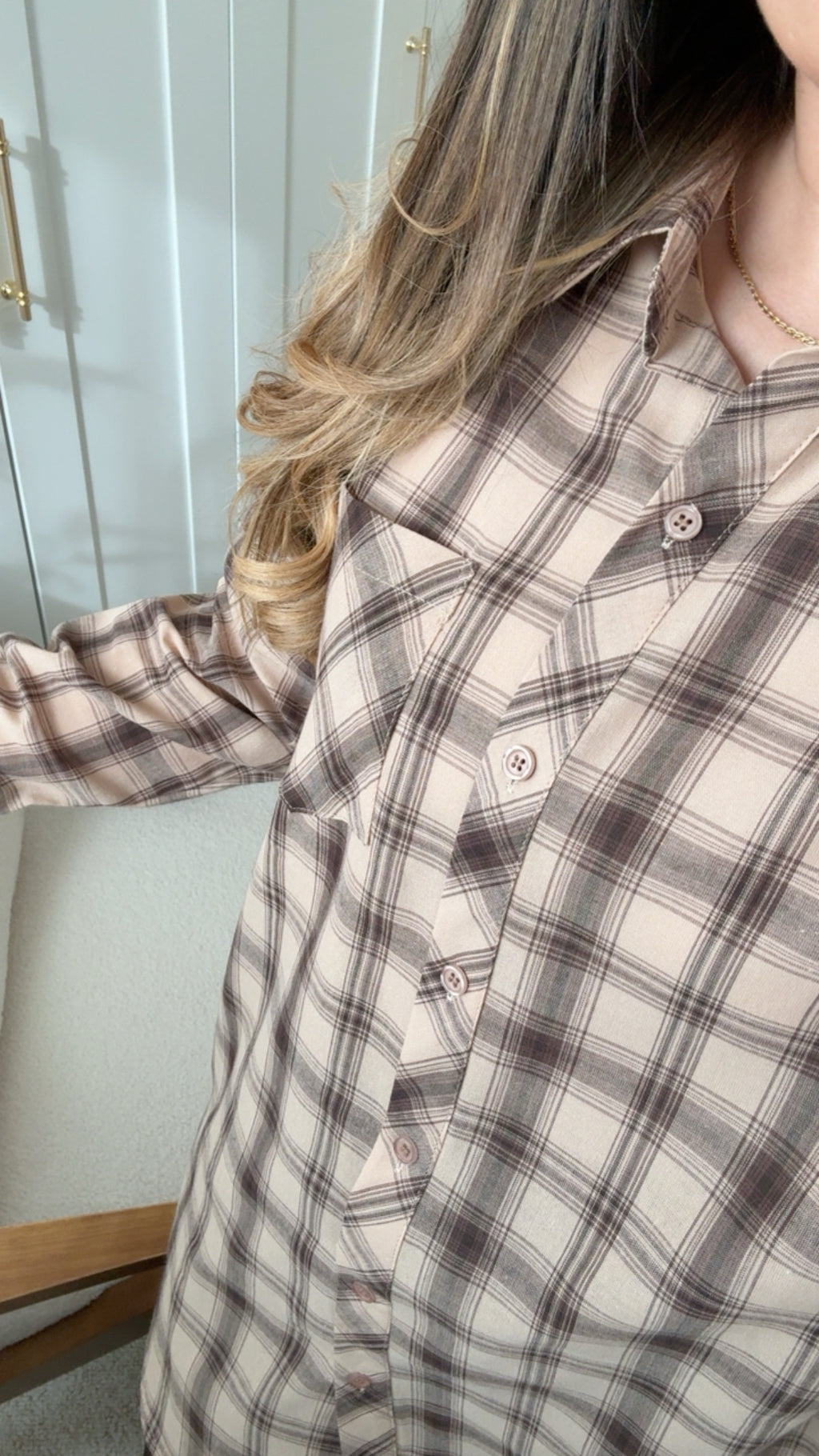 Chemise CARLA Beige