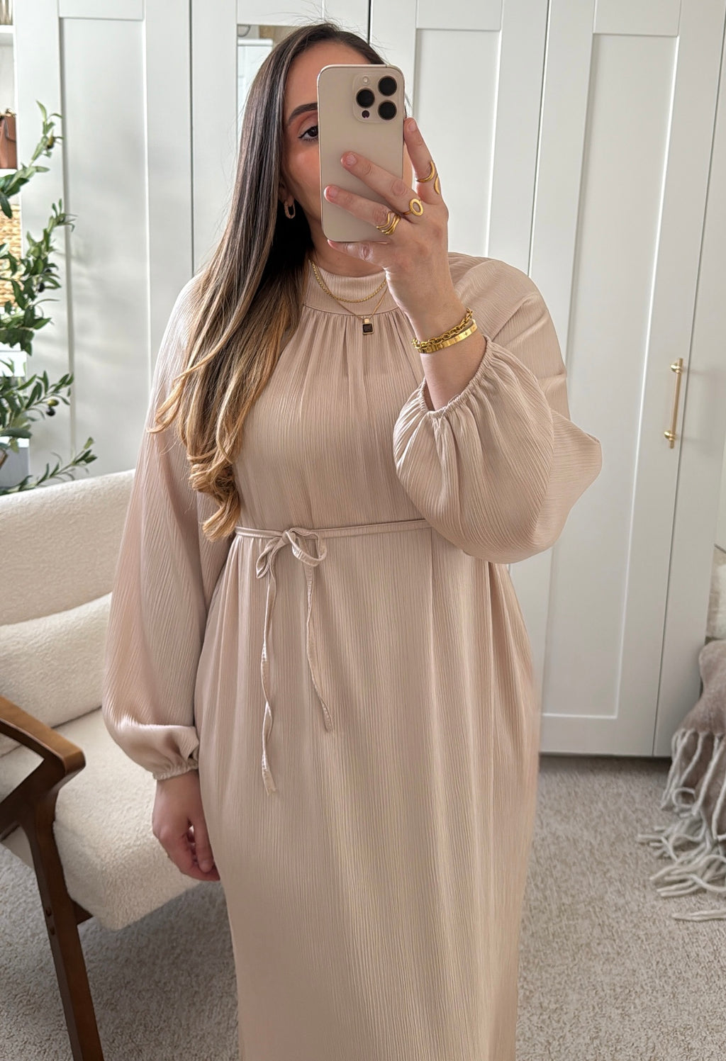 Robe LOUISA Beige