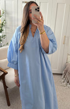 Robe ALMA Bleu Ciel