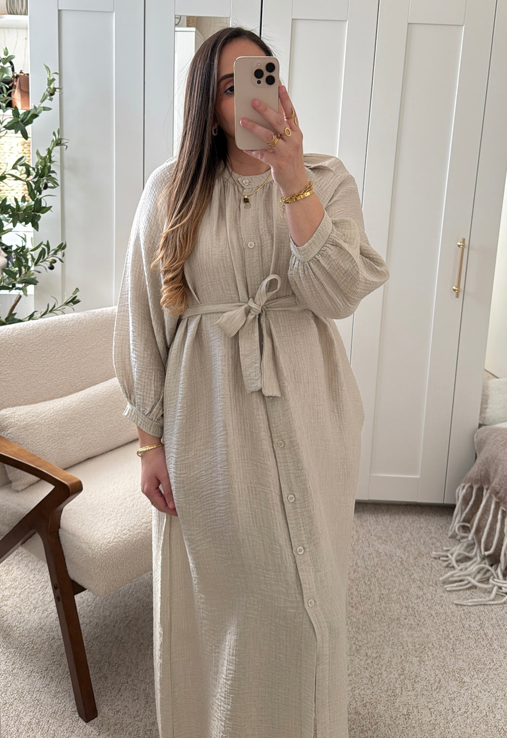 Robe LINA Beige