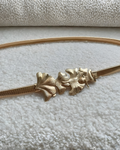 Ceinture dorée FLORA