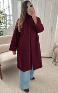 Parka SARAH Bordeaux