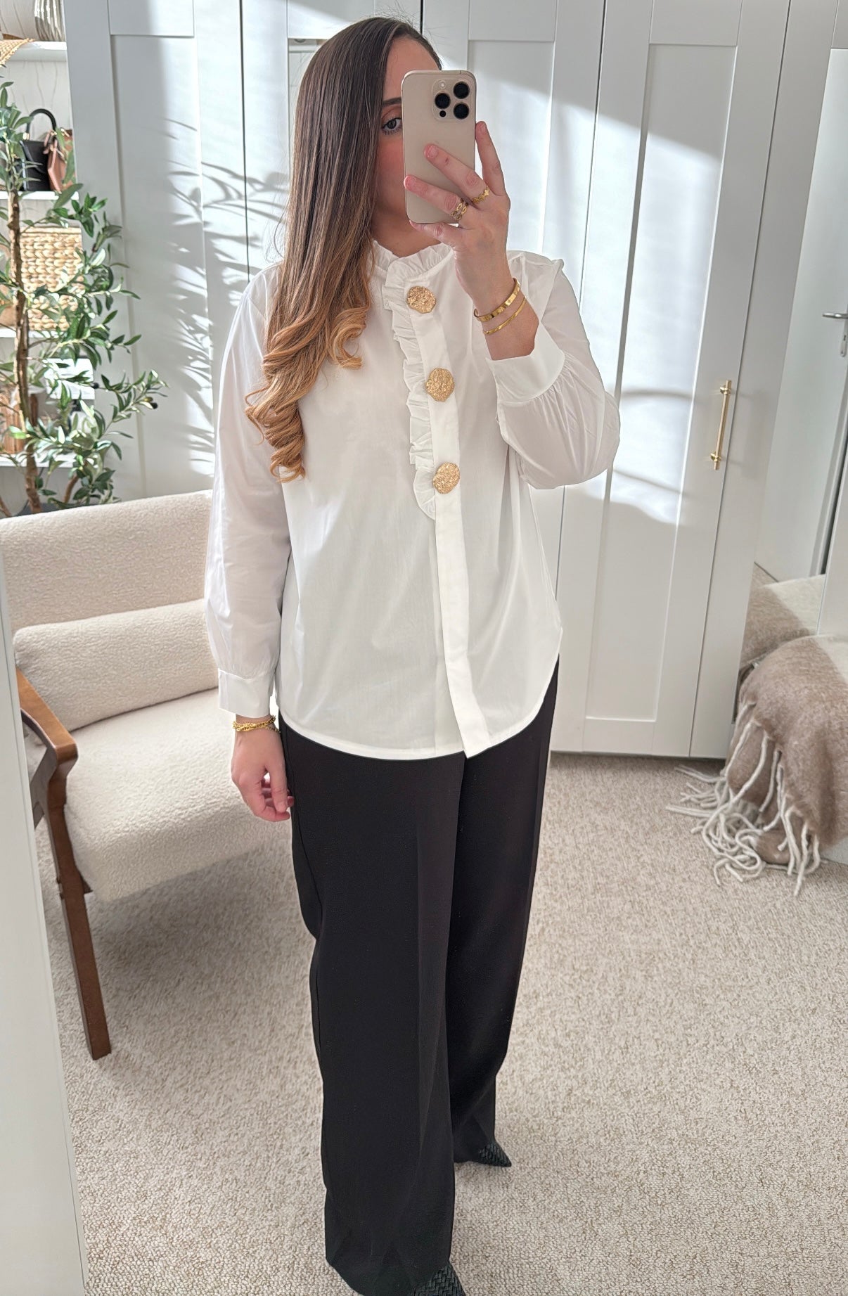 Chemise CLAUDIA Blanc