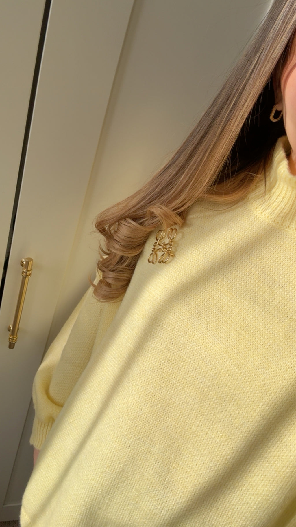 Pull EMMA Oversize Jaune