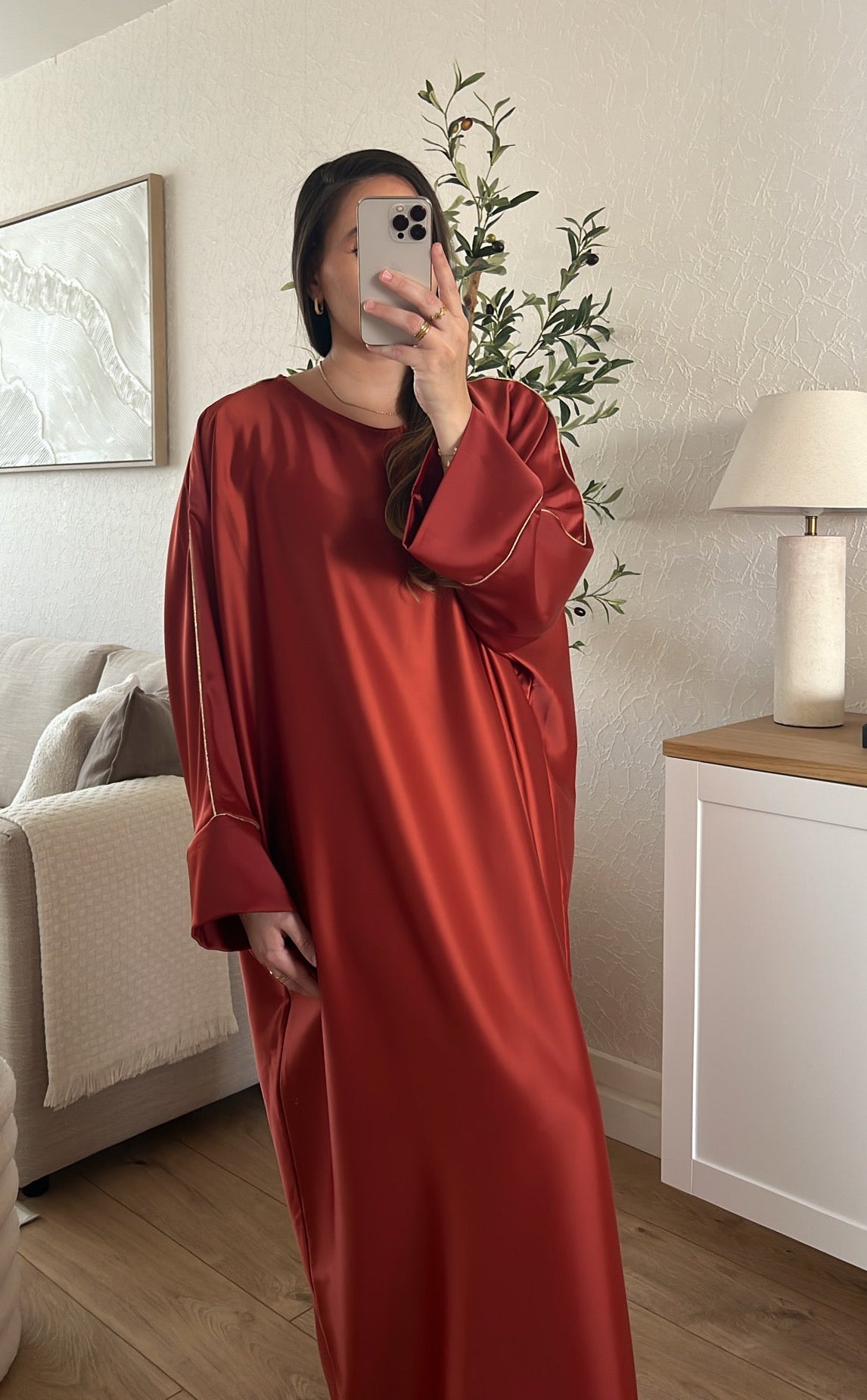 Abaya SANA Terracotta