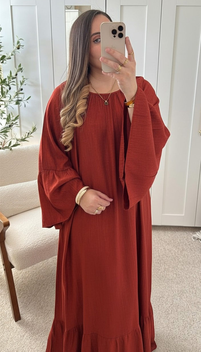 Robe AVA Terracotta (à partir d’1m65)
