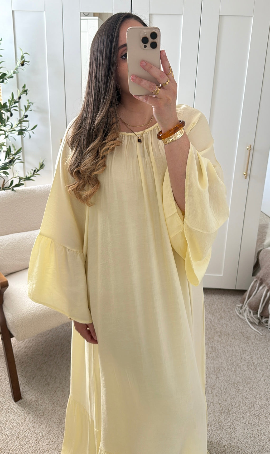 Robe AVA Jaune (à partir d’1m65)