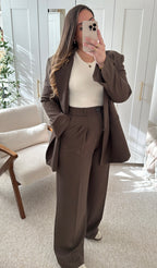 Pantalon JADE Marron